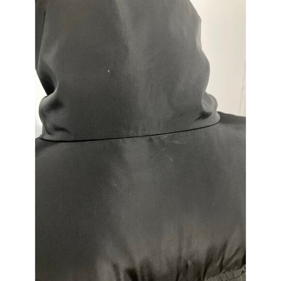Michael Kors Long Down Black Puffer Parka Coat Women’s L - Picture 14 of 14